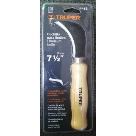 CUCHILLO PARA LINOLEO TRUPER 7 1 2