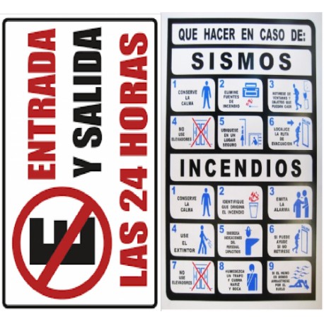 SEÑALAMIENTO NO ESTACIONARSE GRANDE