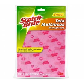 SCOTCH BRITE TELA 5 PZAS