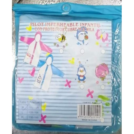 IMPERMEABLE A119 INFANTIL